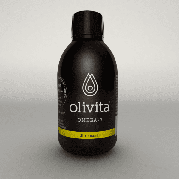 Olivita omega-3 flytende med sitronsmak