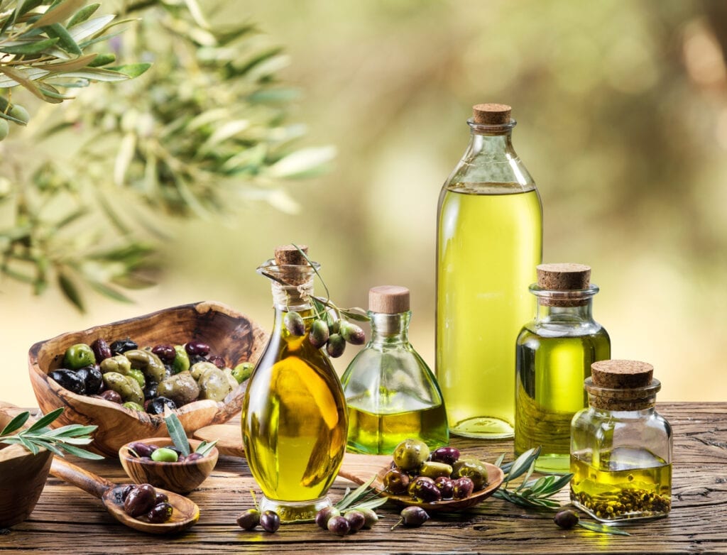 Olivita inneholder kaldpresset olivenolje 