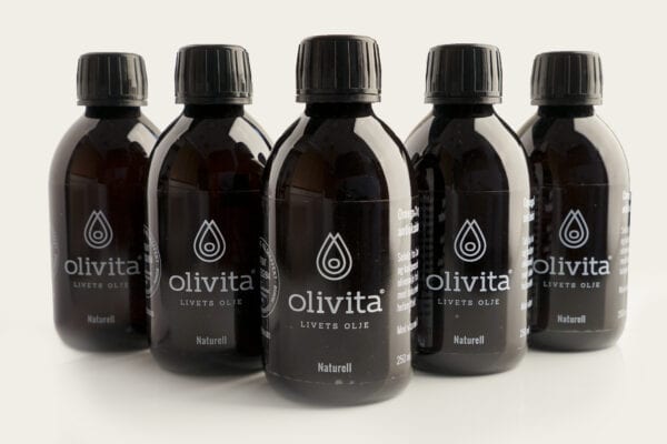 3 måneders dose Olivita omega-3 naturell