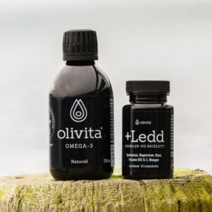 Olivita naturell og +Ledd, muskler og skjelett